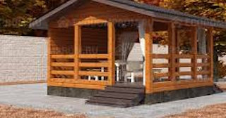 Беседки из бруса на заказ в Боровичах - Купить от 2076 руб.